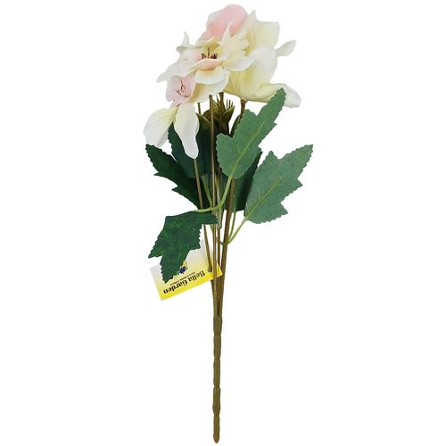 Buquê Mini Orquídea Artificial 30cm em Plástico Bella Garden