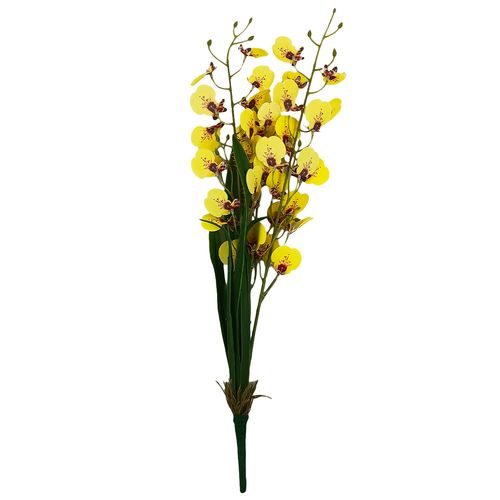 Buquê Chuva de Ouro Artificial 49cm em Plástico Bella Garden