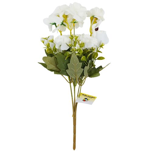 Buquê de Camélia Artificial 35cm em Plástico Bella Garden