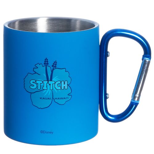 Caneca Mosquetão Stitch 300ml em Aço Inox Zona Criativa