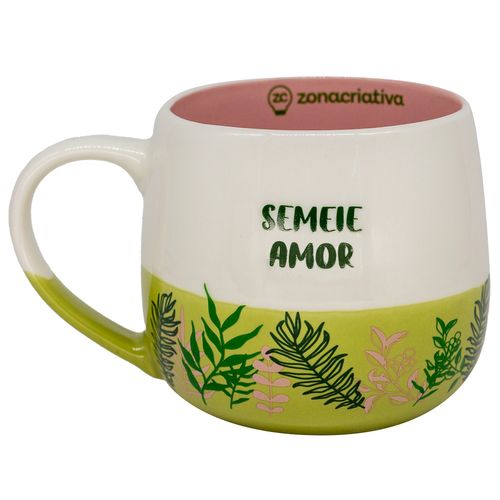 Caneca Maggie Jardinagem 400ml em Cerâmica Zona Criativa