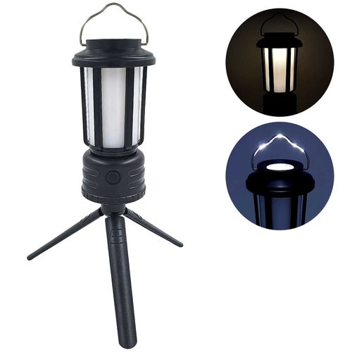Lampião C/ Tripé LED 12,5cm em Plástico Alfacell
