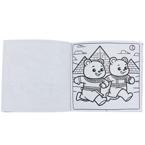 Livro Infantil Cute Comfy P/ Colorir 20,5cm em Papel Editora Online
