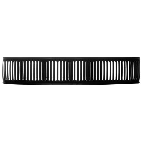 Bandeja Berlin Oval Espelhada 32x17cm em Metal Lyor