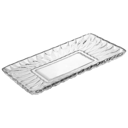 Travessa Diamond 30x16,5cm em Cristal Lyor
