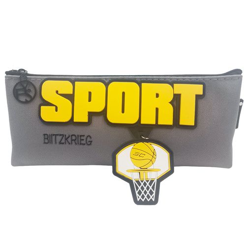 Estojo Escolar Esporte 22x9cm em Poliéster Interponte