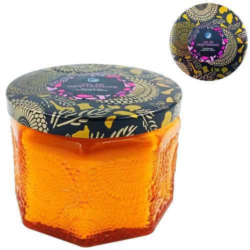 Vela Aromática Decorativa 7x5,5cm em Vidro Gifthome