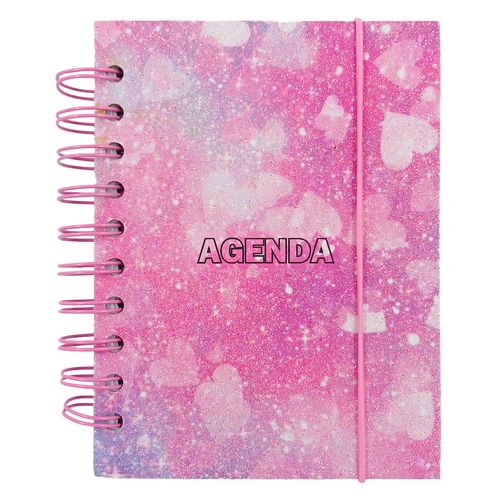 Agenda Permanente Glitter 11,2x15cm em Papel Interponte