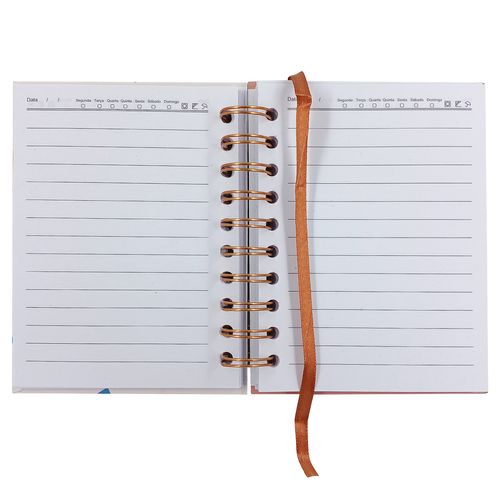Agenda Permanente Folhas 11,2x15cm em Papel Interponte