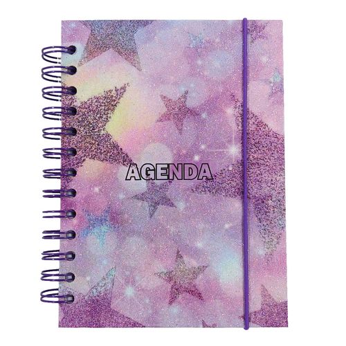 Agenda Permanente Glitter 13,7x19cm em Papel Interponte