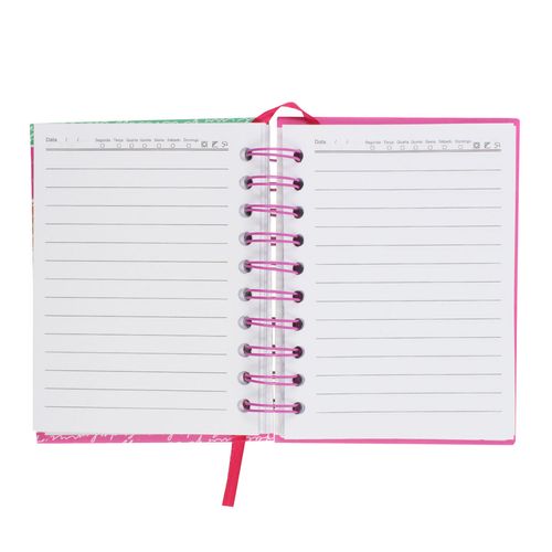 Agenda Permanente Coração 10,7x15cm em Papel Interponte