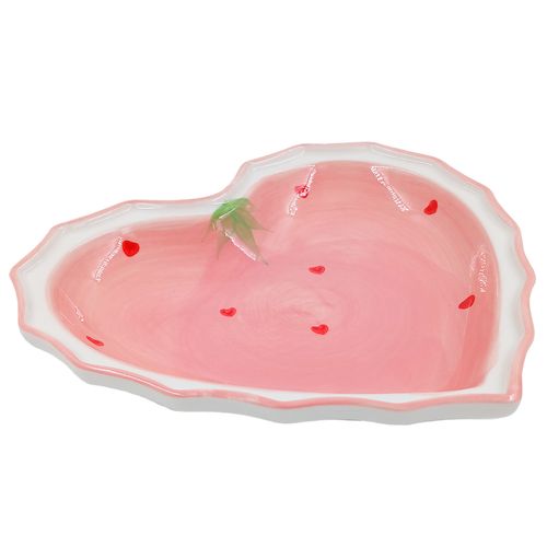 Bowl Coração 20cm em Cerâmica Lila Home