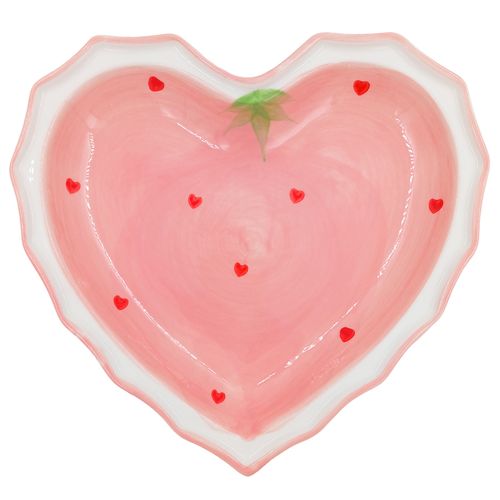 Bowl Coração 20cm em Cerâmica Lila Home