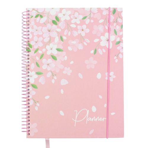Planner Permanente Flores 18x24cm em Papel Interponte
