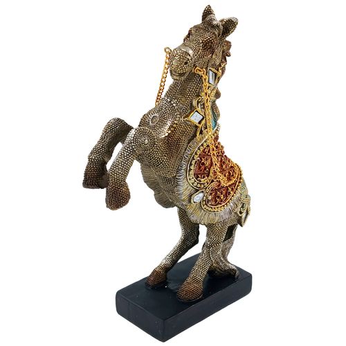 Cavalo Decorativo 23x16cm em Resina Youbai