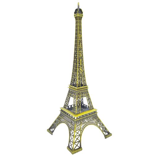 Torre Eiffel Decorativa 32,5x12cm em Metal Cascavel