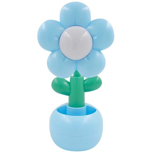 Luminária de Mesa Flor 22cm em Plástico Lila Cosméticos