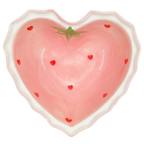 Bowl Coração 15cm em Cerâmica Lila Home