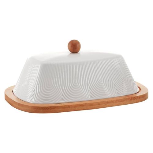 Manteigueira Oásis 21cm em Cerâmica Hauskraft