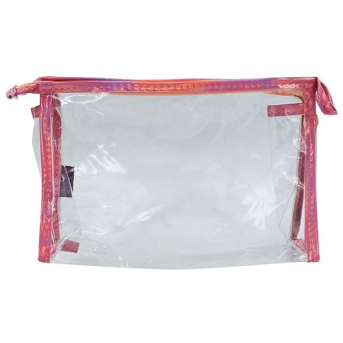 Kit Nécessaire Coração C/ Alça 2 Peças em PVC Rubys