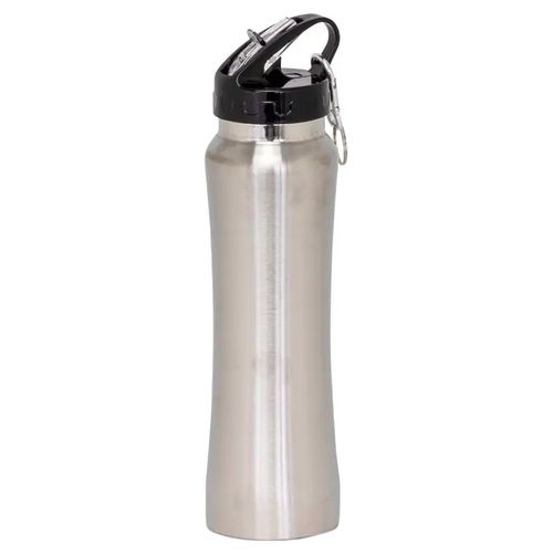 Garrafa C/ Canudo 750ml em Aço Inox Fu Xing