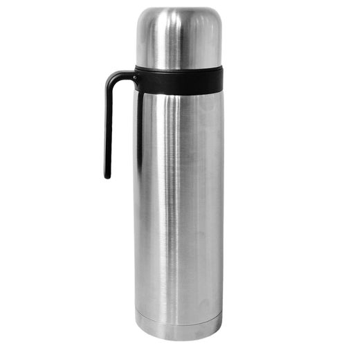 Garrafa Térmica C/ Alça 900ml em Aço Inox Fu Xing