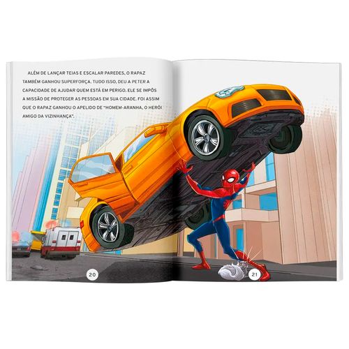 Livro Pop Homem Aranha 23x15,5cm em Papel Culturama