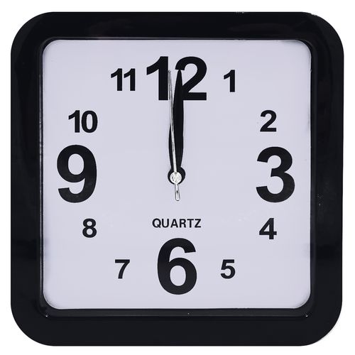 Relógio de Parede Decorativo 15cm em Plástico Fu Xing