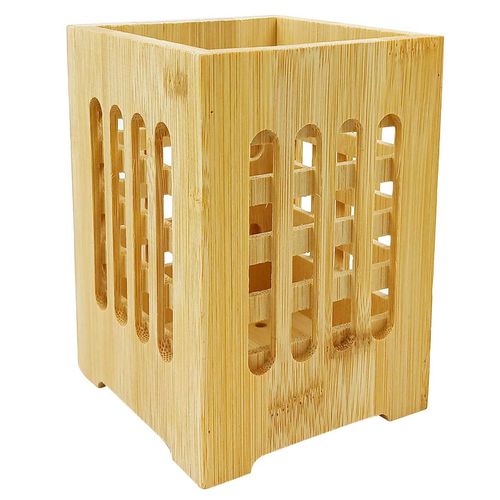 Porta Talher Multiuso 10x14cm em Bambu Fu Xing