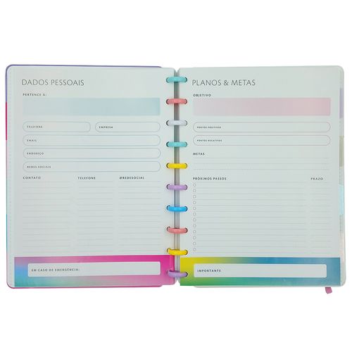 Caderno de Discos Coração 20x26cm em Papel Dcarte