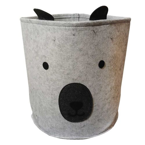 Cesto de Roupa Infantil 33x35cm em Tecido Kehome