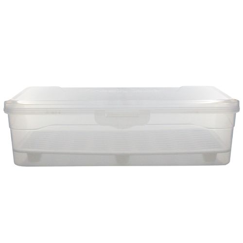 Organizador Multiuso C/ Tampa 26,5x12,5cm em Plástico Fu Xing