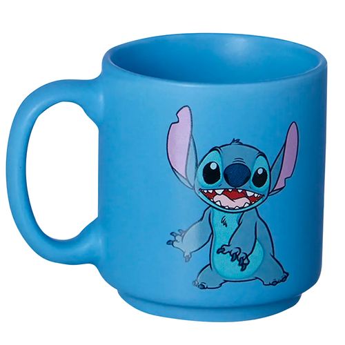 Mini Caneca Stitch 100ml em Cerâmica Zona Criativa