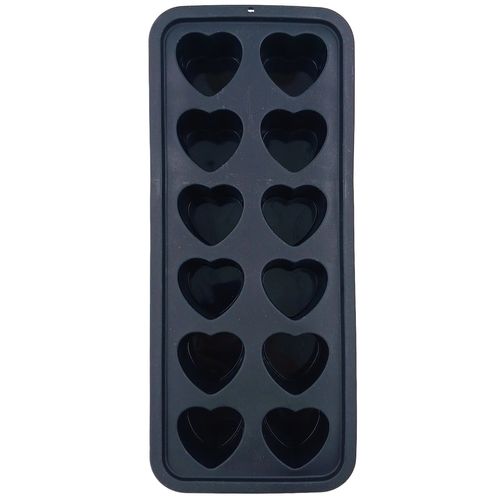 Forma de Gelo Coração 26x11cm em Silicone Wincy