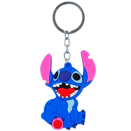 Chaveiro Stitch 11cm em Silicone Taimes