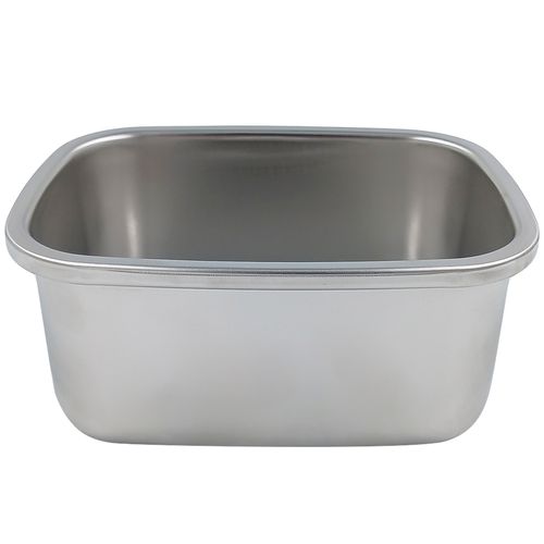 Pote Hermético Retangular 1000ml em Aço Inox Imporiente