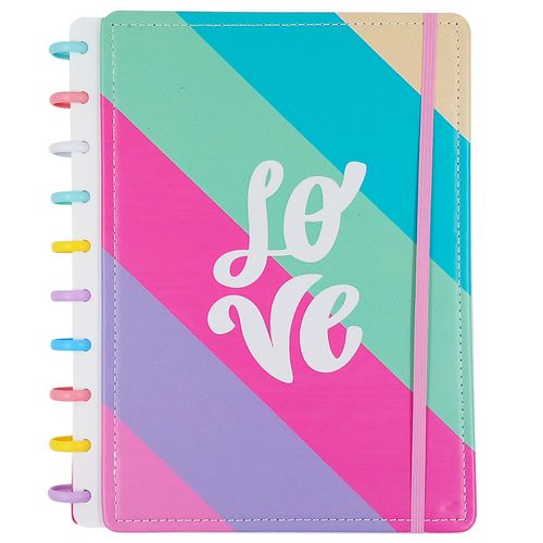 Caderno de Discos Color 20x26cm em Papel Dcarte