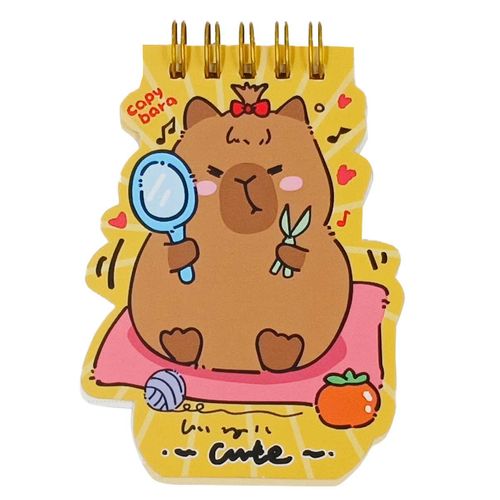 Bloco de Anotação Capivara 7,5x10,5cm em Papel Michael Judi