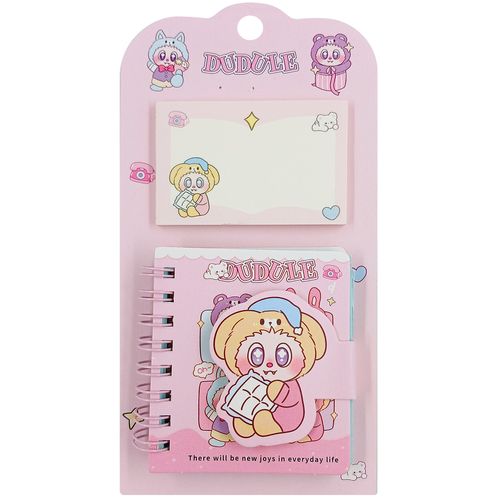 Kit Caderno C/ Bloco de Anotação 2 Peças em Papel Michael Judi