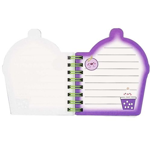 Bloco de Anotação Milk Shake 7,5x10cm em Papel Michael Judi