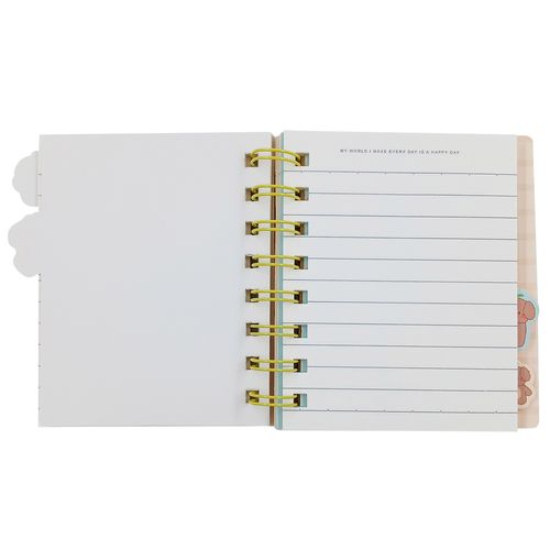 Caderno de Anotação Ursinho 11x8,3cm em Papel Michael Judi
