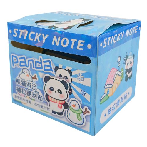 Bloco de Adesivo Panda 5,8x4,5cm em Papel Michael Judi