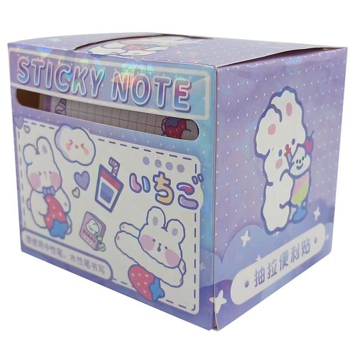 Bloco de Adesivo Bichinhos 5,8x4,5cm em Papel Michael Judi