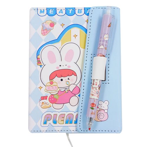 Caderno de Anotação C/ Caneta 10x14,5cm em Papel Michael Judi