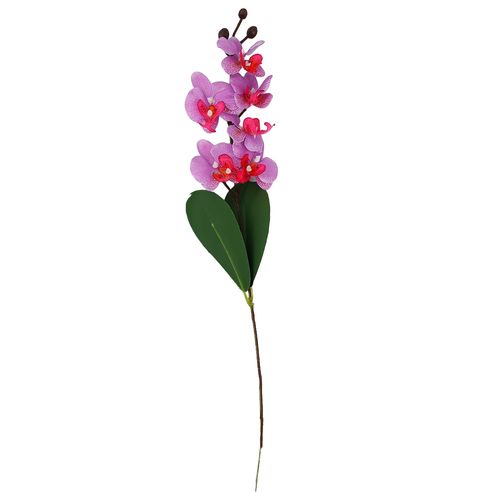 Haste Arranjo Orquídea Artificial 48cm em Plástico Bella Garden