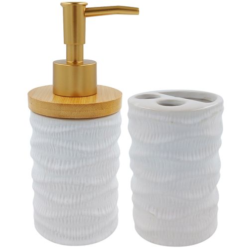 Kit Banheiro 3 Peças em Porcelana FWB