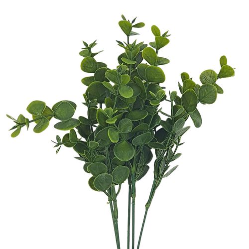 Buquê Eucalipto Artificial 36cm em Plástico Bella Garden