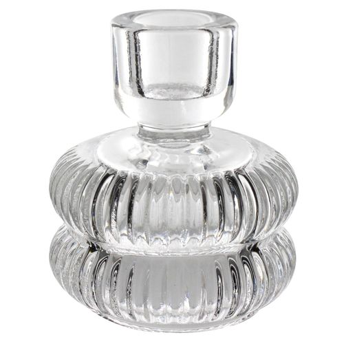 Porta Vela Decorativo 7,5x9cm em Vidro Gifthome
