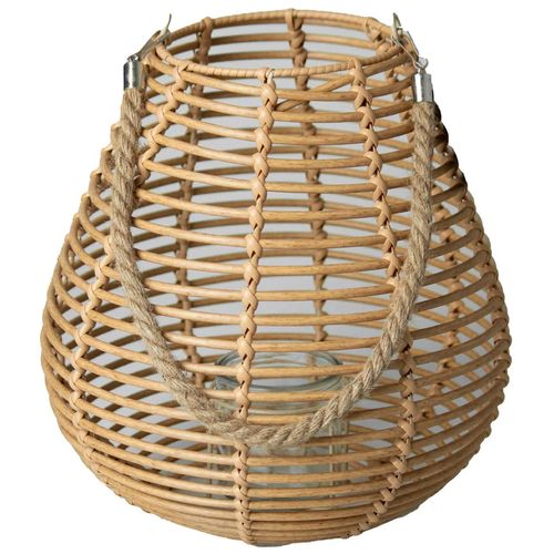 Lanterna C/ Alça Decorativa 27x29cm em Plástico Paramount