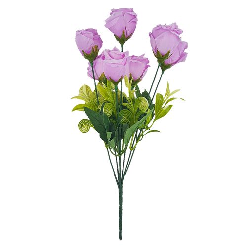 Buquê de Rosas Artificial 35cm em Plástico Bella Garden